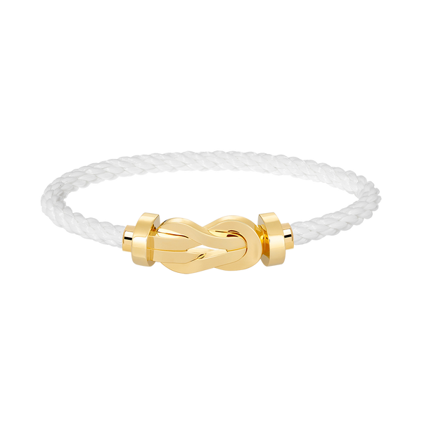 ˇTrend JewelryˇCHANCE LARGE 8 FIGURE BUCKLE NO DIAMOND BRACELET GOLD