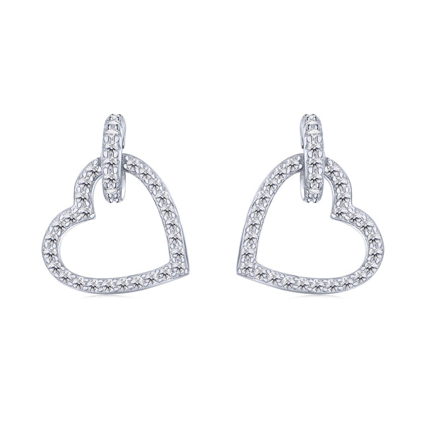 ˇTrend JewelryˇDainty Heart Shape Earrings