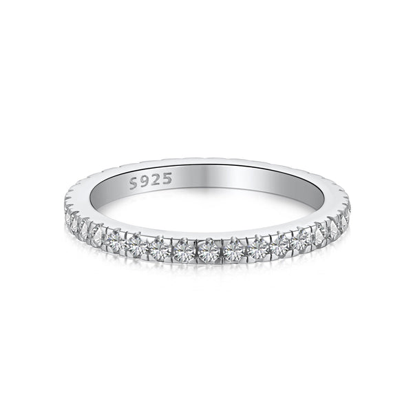 ˇTrend JewelryˇDelicate Sparkling Round Cut Daily Ring