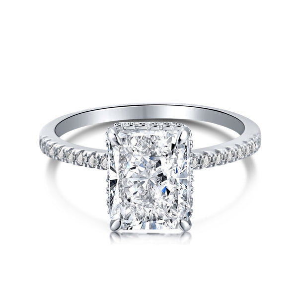 ˇTrend Jewelryˇ4.0 Carat Luxurious Engagement Ring