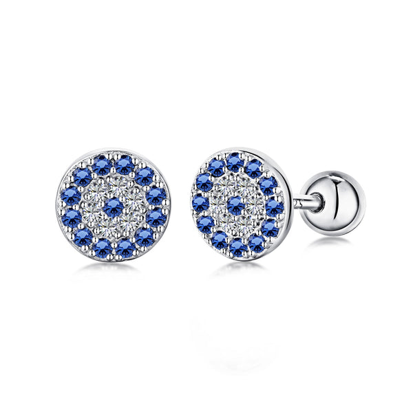 ˇTrend JewelryˇDevil's Eye Ear Bone Nail Earrings