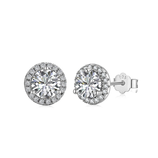 ˇTrend JewelryˇClassic Princess Round Shape Earrings