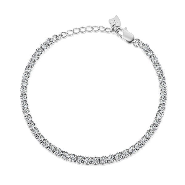 ˇTrend JewelryˇSparkling Round Cut Daily Bracelet