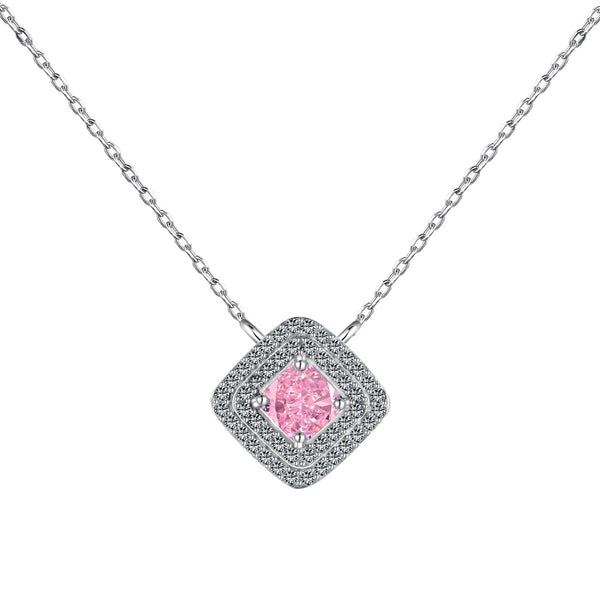 ˇTrend JewelryˇSparkling Asscher Cut Necklace