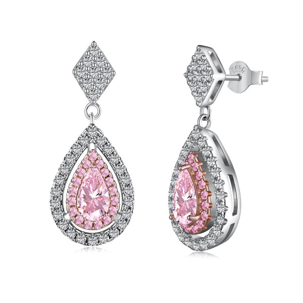 ˇTrend JewelryˇOrnate Delicate Water Drop Shape Banquet Earrings