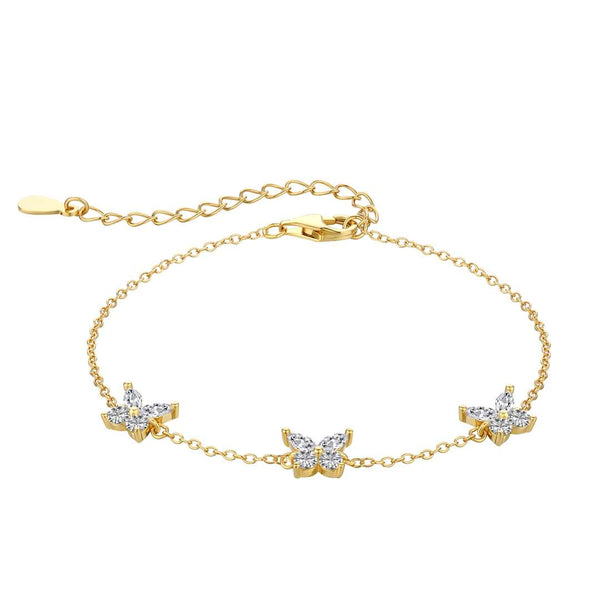 ˇTrend JewelryˇRadiant Butterfly Shape Bracelet