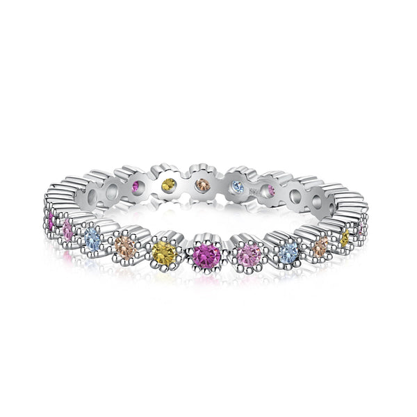 ˇTrend JewelryˇExquisite Colorful Round Cut Party Ring