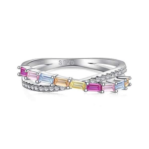 ˇTrend JewelryˇEnergetic Elegant Radiant Cut Party Ring