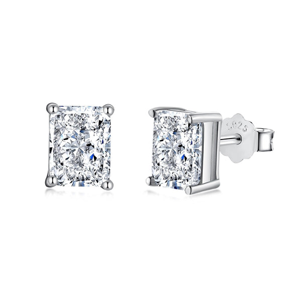ˇTrend JewelryˇRadiant Luxurious Princess Cut Daily Earrings