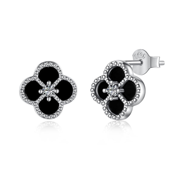 ˇTrend JewelryˇFour-Leaf Clover Flower Shape Exquisite Earrings