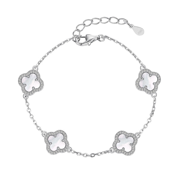 ˇTrend JewelryˇFour-Leaf Clover Exquisite Bracelet
