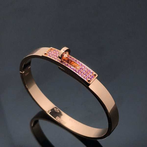 ˇTrend JewelryˇKELLY BRACELET PINK DIAMOND
