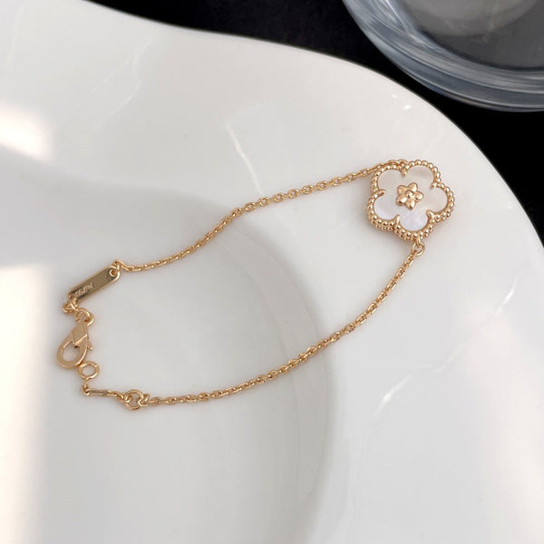 ˇTrend JewelryˇLUCKY SPRING ROSE GOLD MOP BRACELET