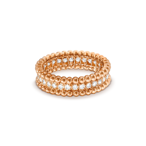 ˇTrend JewelryˇPERLEE DIAMOND ROSE GOLD RING