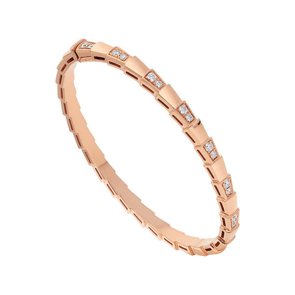 ˇTrend JewelryˇSERPENTI SMALL BRACELET PINK GOLD DIAMOND