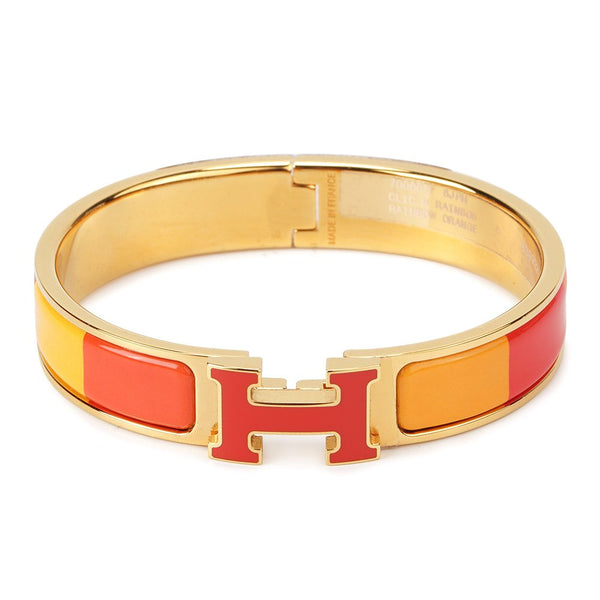 ˇTrend JewelryˇH BRACELET ORANGE RAINBOW CERAMIC
