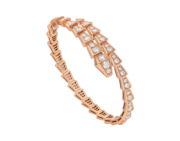 ˇTrend JewelryˇSERPENTI BRACELET 6.8MM PINK GOLD DIAMOND