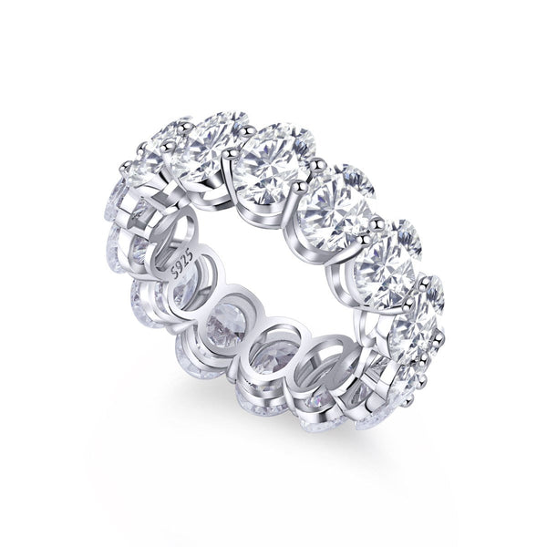 ˇTrend JewelryˇDainty Elongated Cushion Cut Tennis Ring
