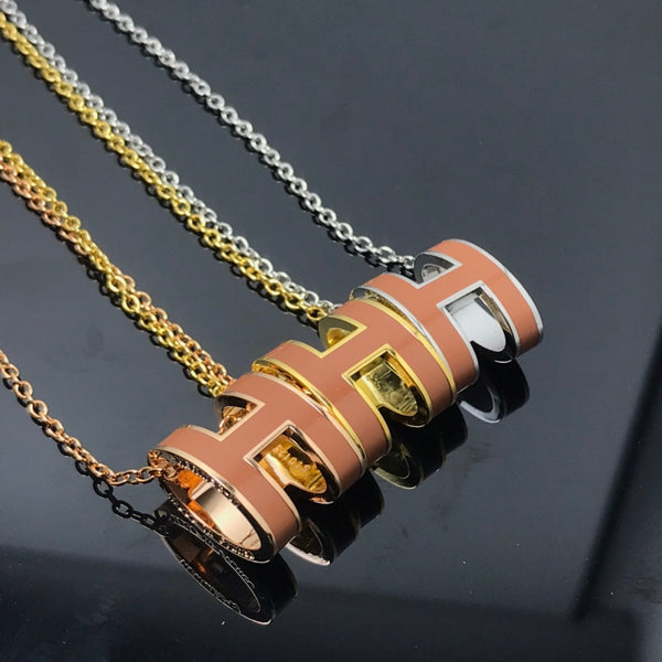 ˇTrend JewelryˇH NECKLACE BROWN