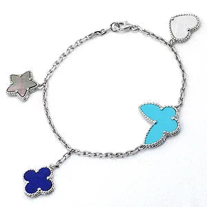 ˇTrend JewelryˇLUCKY SPRING BRACELET 4 MOTIF
