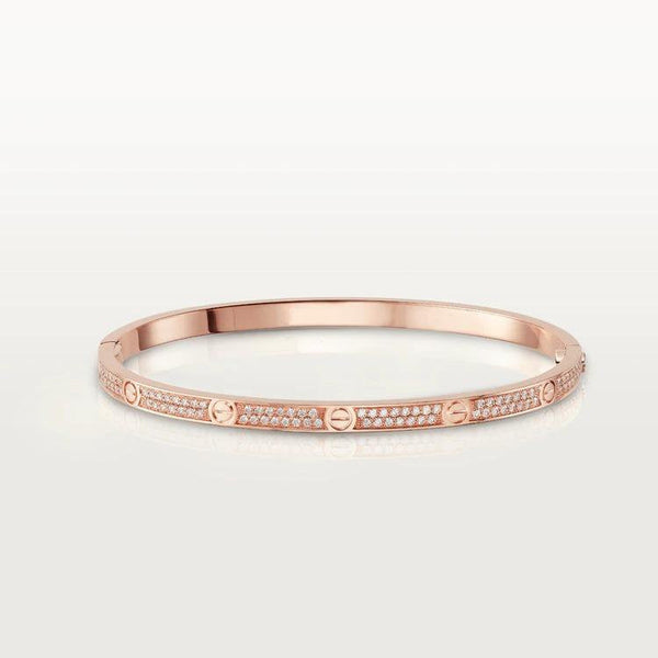ˇTrend JewelryˇLOVE BRACELET 3.65MM DIAMOND-PAVED