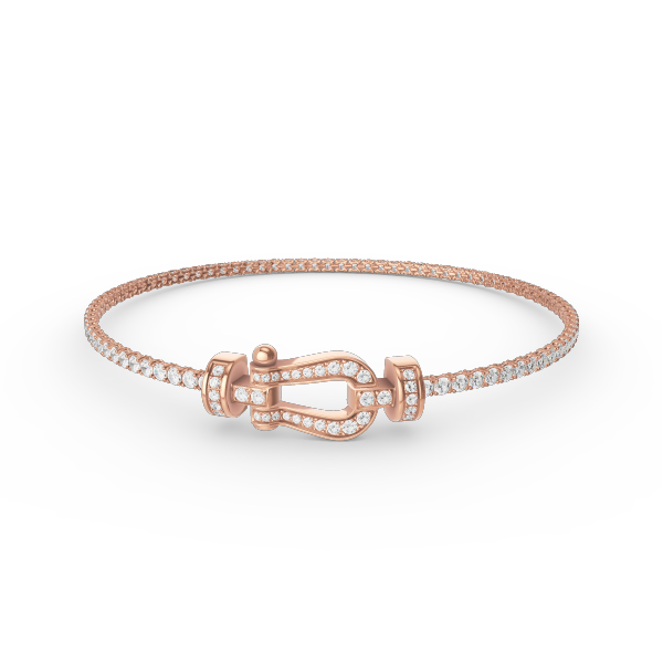 ˇTrend JewelryˇFORCE  HORSESHOE  DIAMOND TENNIS BRACELET