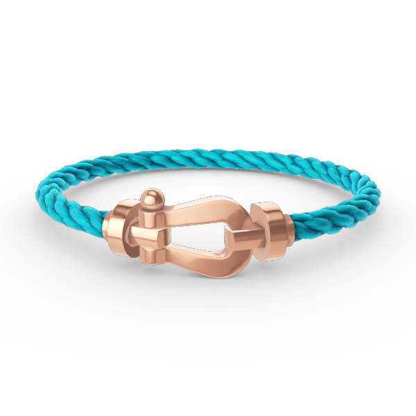 ˇTrend JewelryˇFORCE LARGE HORSESHOE NO DIAMOND BRACELET ROSE GOLD