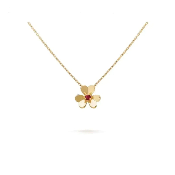 ˇTrend JewelryˇFRIVOLE GOLD FLOWER NECKLACE