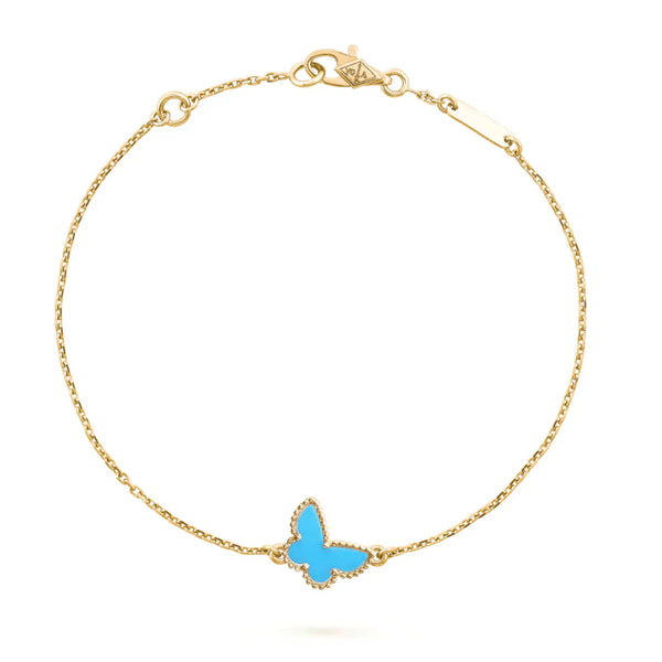 ˇTrend JewelryˇBUTTERFLY TURQUOISE BUTTERFLY BRACELET